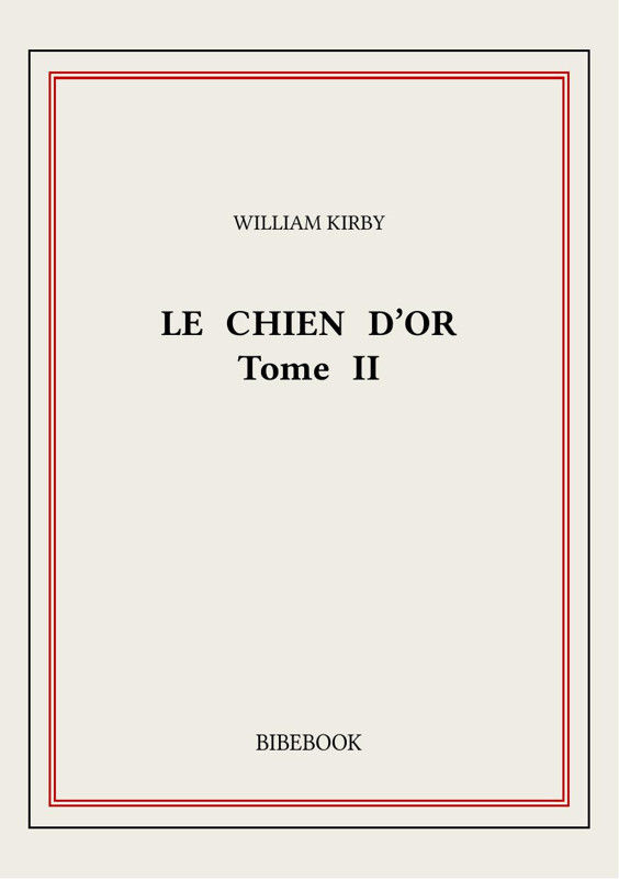 Cover of Le Chien d’Or II