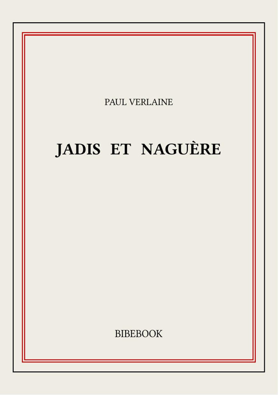 Cover of Jadis et naguère