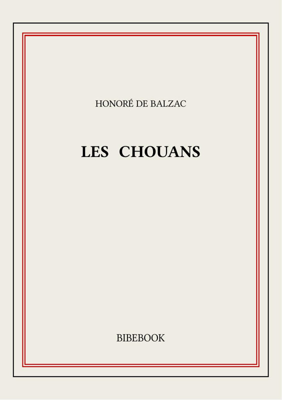 Cover of Les Chouans