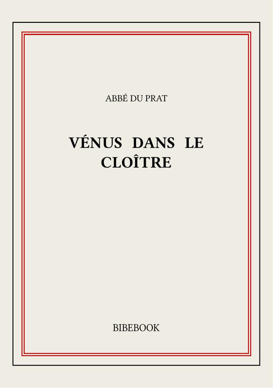 Cover of Vénus dans le cloître