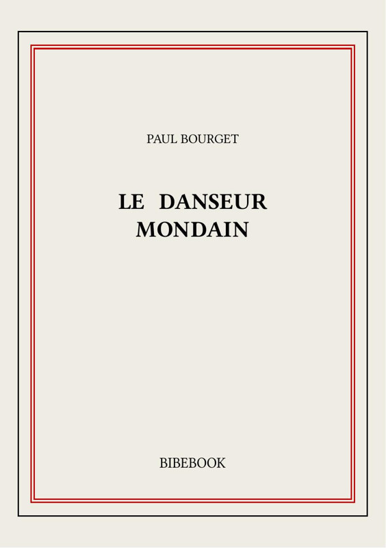 Cover of Le danseur mondain