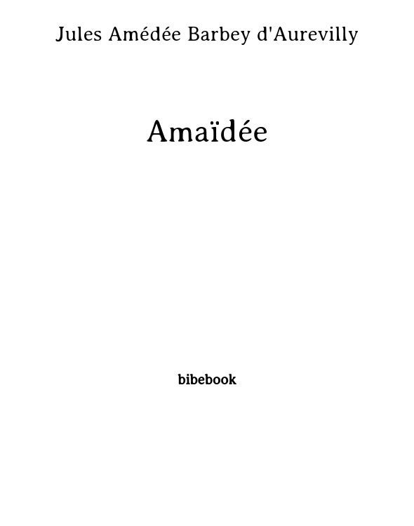 Cover of Amaïdée