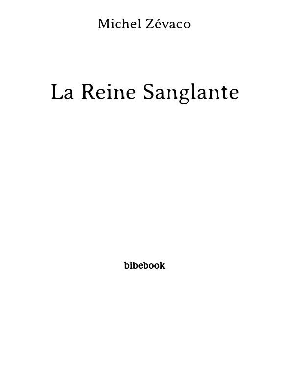 Cover of La Reine Sanglante